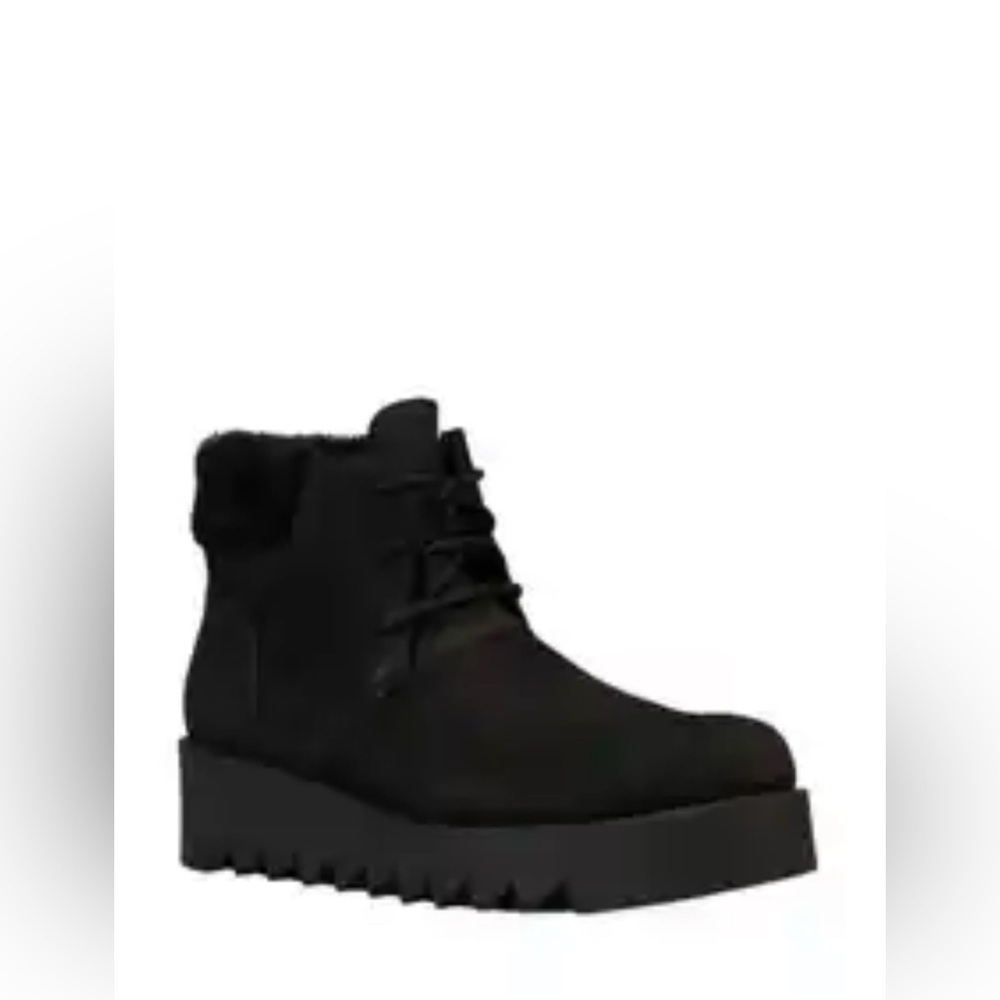 Eileen Fisher Kenille Sport Suede Wedge Bootie Size 8
